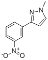 1-Methyl-3-(3-nitrophenyl)pyrazole Structure,886851-64-5Structure