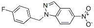 1-(4-Fluorobenzyl)-5-nitro-1H-indazole Structure,887114-51-4Structure