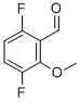 3,6-Difluoro-2-methoxybenzaldehyde Structure,887267-04-1Structure