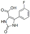 1H-Imidazole-4-carboxylic acid,5-(3-fluorophenyl)-2,3-dihydro-2-oxo- Structure,887267-58-5Structure