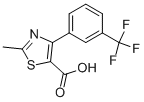 2-Methyl-4-(3-trifluoromethyl-phenyl)-thiazole-5-carboxylic acid Structure,887267-79-0Structure