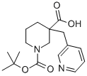 3-Pyridin-3-ylmethyl-piperidine-1,3-dicarboxylic acid 1-tert-butyl ester Structure,887344-18-5Structure