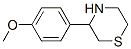 3-(4-Methoxyphenyl)thiomorpholine Structure,887344-27-6Structure