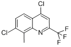 4,7-Dichloro-8-methyl-2-(trifluoromethyl)quinoline Structure,887350-78-9Structure