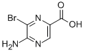 2-Amino-3-bromopyrazine-5-carboxylic acid Structure,887352-34-3Structure