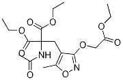 Ethyl 2-acetamido-2-ethoxycarbonyl-3-[3-(ethoxycarbonylmethoxy)-5-methylisoxazol-4-yl]propanoate Structure,887354-95-2Structure