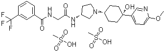 Incb3284 Structure,887401-93-6Structure