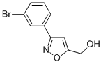 (3-(3-Bromophenyl)isoxazol-5-yl)methanol Structure,887574-50-7Structure