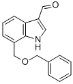 7-Benzyloxymethyl-1h-indole-3-carbaldehyde Structure,887576-00-3Structure