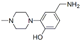 4-Aminomethyl-2-(4-methyl-piperazin-1-yl)-phenol Structure,887577-33-5Structure