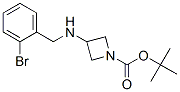 3-(2-Bromo-benzylamino)-azetidine-1-carboxylic acid tert-butyl ester Structure,887579-59-1Structure