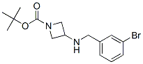 3-(3-Bromo-benzylamino)-azetidine-1-carboxylic acid tert-butyl ester Structure,887579-66-0Structure