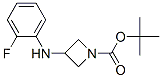 3-(2-Fluoro-phenylamino)-azetidine-1-carboxylic acid tert-butyl ester Structure,887579-99-9Structure