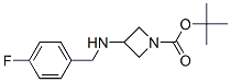 3-(4-Fluoro-benzylamino)-azetidine-1-carboxylic acid tert-butyl ester Structure,887580-28-1Structure