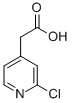 (2-Chloro-pyridin-4-yl)acetic acid Structure,887580-55-4Structure