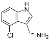 4-Chloro-1H-indol-3-methylamine Structure,887581-80-8Structure