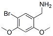 5-Bromo-2,4-dimethoxybenzylamine Structure,887582-17-4Structure