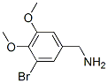 3-Bromo-4,5-dimethoxybenzylamine Structure,887583-02-0Structure