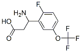 3-Amino-3-(2-fluoro-5-trifluoromethoxy-phenyl)-propionic acid Structure,887583-98-4Structure