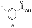 5-Bromo-2,3-difluorobenzoic acid Structure,887585-64-0Structure