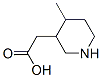 4-Methyl-3-piperidineacetic acid Structure,887587-28-2Structure