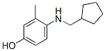 4-[(Cyclopentylmethyl)-amino]-3-methyl-phenol Structure,887587-66-8Structure