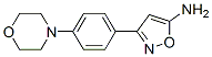 3-(4-Morpholin-4-yl-phenyl)-isoxazol-5-ylamine Structure,887591-37-9Structure