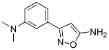 3-(3-Dimethylamino-phenyl)-isoxazol-5-ylamine Structure,887591-46-0Structure