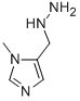 5-(Hydrazinylmethyl)-1-methyl-1h-imidazole hydrochloride Structure,887592-51-0Structure