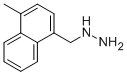 (4-Methyl-naphthalen-1-ylmethyl)-hydrazine Structure,887592-72-5Structure