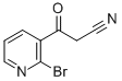 2-Bromo-β-oxo-3-pyridinepropanenitrile Structure,887593-99-9Structure