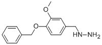 (4-Benzyloxy-3-methoxy-benzyl)-hydrazine Structure,887594-22-1Structure