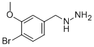 (4-Bromo-3-methoxy-benzyl)-hydrazine Structure,887595-20-2Structure