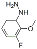 3-Fluoro-2-methoxy-phenyl-hydrazine Structure,887596-87-4Structure