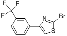 Thiazole, 2-bromo-4-[3-(trifluoromethyl)phenyl]- Structure,887625-72-1Structure