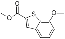 7-Methoxy-benzo[b]thiophene-2-carboxylicacidmethylester Structure,88791-17-7Structure