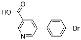 5-(4-Bromophenyl)-3-pyridinecarboxylic acid Structure,887973-36-6Structure