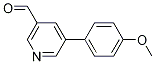 5-(4-Methoxyphenyl)pyridine-3-carbaldehyde Structure,887973-88-8Structure