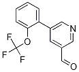 5-[2-(Trifluoromethoxy)phenyl]-3-pyridinecarboxaldehyde Structure,887973-92-4Structure