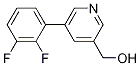 (5-(2,3-Difluorophenyl)pyridin-3-yl)methanol Structure,887974-20-1Structure