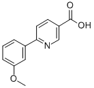 6-(3-Methoxyphenyl)-3-pyridinecarboxylic acid Structure,887976-16-1Structure