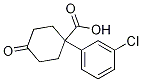 1-(3-Chlorophenyl)-4-oxo-cyclohexanecarboxylic acid Structure,887978-71-4Structure