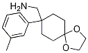 8-(3-Methylphenyl)-1,4-dioxaspiro[4.5]decane-8-methanamine Structure,887978-87-2Structure