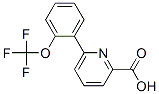 6-[2-(Trifluoromethoxy)phenyl]-2-pyridinecarboxylic acid Structure,887983-48-4Structure