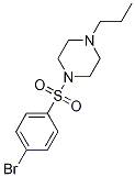 1-(4-Bromophenylsulfonyl)-4-propylpiperazine Structure,888181-08-6Structure