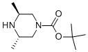 (3S,5s)-tert-butyl3,5-dimethylpiperazine-1-carboxylate Structure,888327-50-2Structure