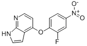 4-(2-Fluoro-4-nitrophenoxy)-7-azaindole Structure,888720-59-0Structure