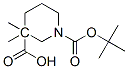 1,3-Piperidinedicarboxylic acid, 3-methyl-, 1-(1,1-dimethylethyl) 3-methyl ester Structure,888952-55-4Structure