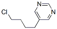 Pyrimidine, 5-(4-chlorobutyl)- (9ci) Structure,88940-78-7Structure