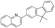 Quinoline, 2-(9,9-dimethyl-9H-fluoren-2-yl)- Structure,889750-37-2Structure